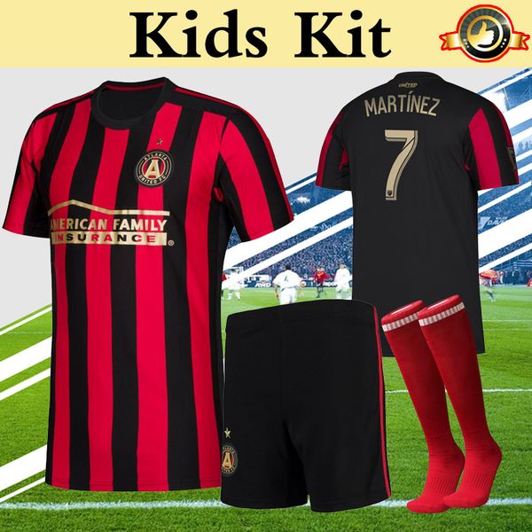 mls 2019 atlanta united kids kit soccer jersey home red stripes villalba martinez barco fc children boy youth football uniform, Black
mls 2019 atlanta united kids kit soccer jersey home red stripes villalba martinez barco fc children boy youth football uniform, Black