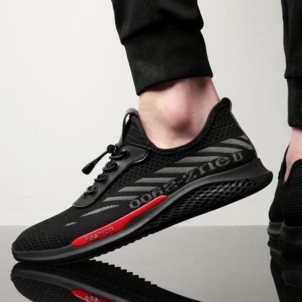 luxury designer sports casual shoes men 2019 new men's fashion flying woven mesh shoes trend wild men's shoes ing, Black
luxury designer sports casual shoes men 2019 new men's fashion flying woven mesh shoes trend wild men's shoes ing, Black