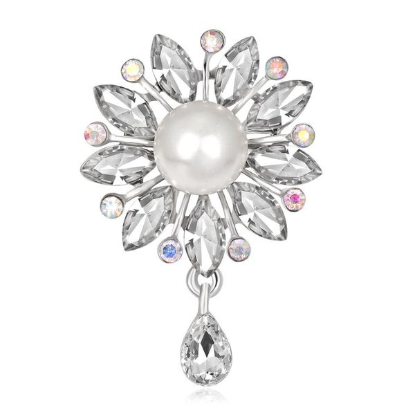 alloy rhinestone new style ornaments water drop flower brooch pin needle jewelry wedding clothes hat bag shoes gift brooch, Gray
alloy rhinestone new style ornaments water drop flower brooch pin needle jewelry wedding clothes hat bag shoes gift brooch, Gray