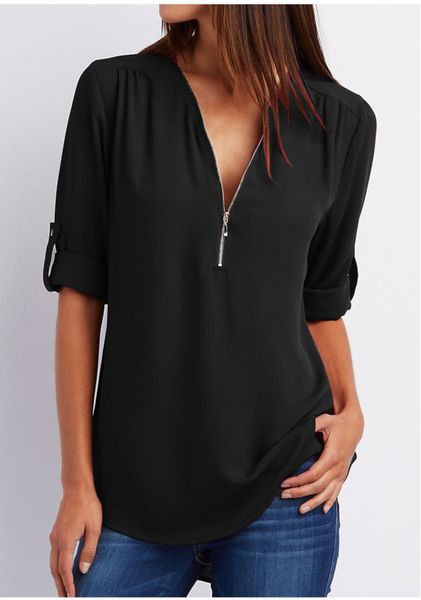 blouse women shirts summer autumn casual v-neck chiffon camisa feminina long sleeve black white ladies blouses shirt
blouse women shirts summer autumn casual v-neck chiffon camisa feminina long sleeve black white ladies blouses shirt