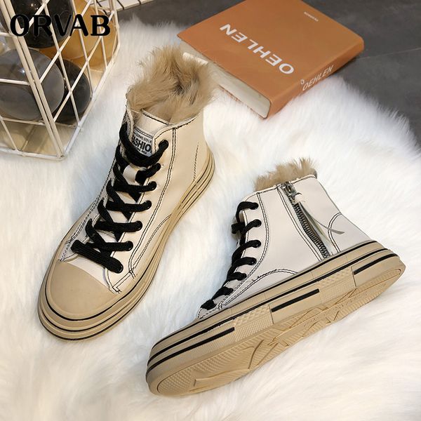 women's boots winter fashion warm boots warm fur velvet flat sneakers zapatos de mujer zipper shoes fur, Black
women's boots winter fashion warm boots warm fur velvet flat sneakers zapatos de mujer zipper shoes fur, Black