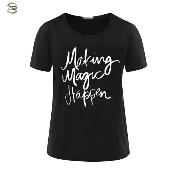 ocnvtx19 make magic happen printed t shirts for women tee shirt femme camisetas poleras tshirt female t shirts female top, White
ocnvtx19 make magic happen printed t shirts for women tee shirt femme camisetas poleras tshirt female t shirts female top, White
