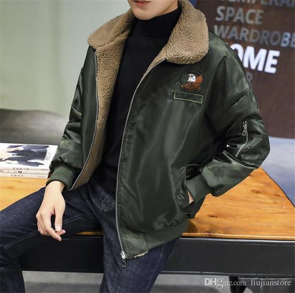 winter designer mens jackets fashion lapel neck embroidery outerwear casual mens solid thick coats, Black;brown
winter designer mens jackets fashion lapel neck embroidery outerwear casual mens solid thick coats, Black;brown