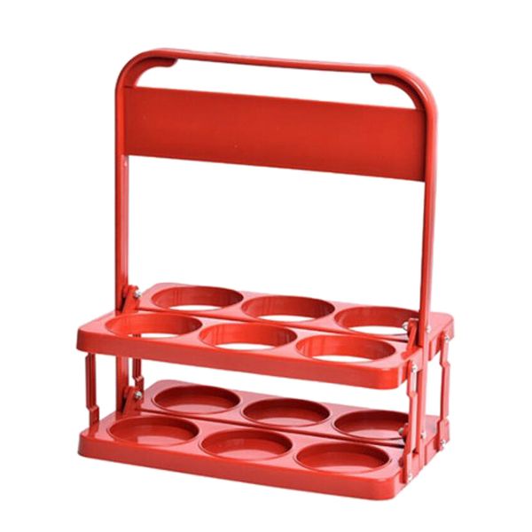 6 bottle beer rack party camping l wine caddy holder organizer stackable
6 bottle beer rack party camping l wine caddy holder organizer stackable