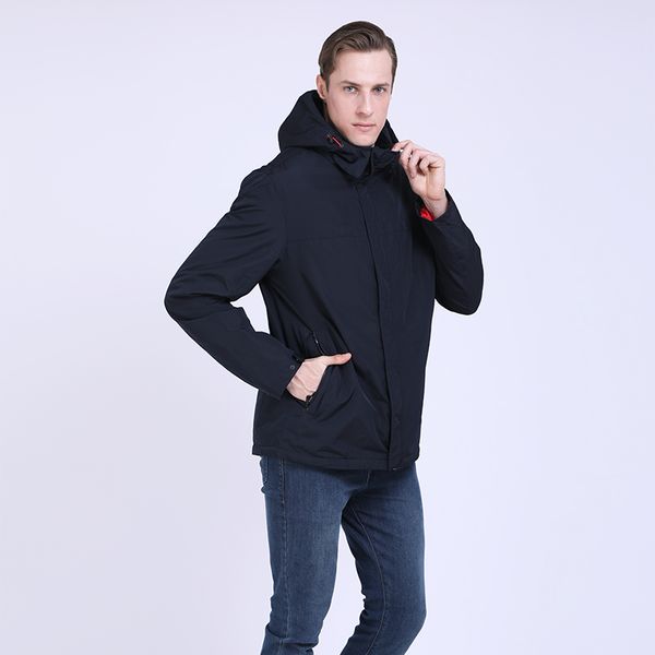 2019 spring padded jacket men cotton padded coat windbreaker warm casual jacket camping hooded parka outwear, Black
2019 spring padded jacket men cotton padded coat windbreaker warm casual jacket camping hooded parka outwear, Black