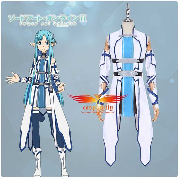game sao sword art online 2 asuna yuuki cosplay costume women men blue outfits uniform stockings armband belt in stock, Black
game sao sword art online 2 asuna yuuki cosplay costume women men blue outfits uniform stockings armband belt in stock, Black