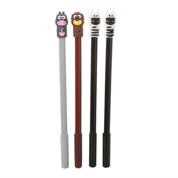 3pcs cartoon head animal gel pen diy office stationery and school supplies smooth writing black ink pen 0.5mm
3pcs cartoon head animal gel pen diy office stationery and school supplies smooth writing black ink pen 0.5mm