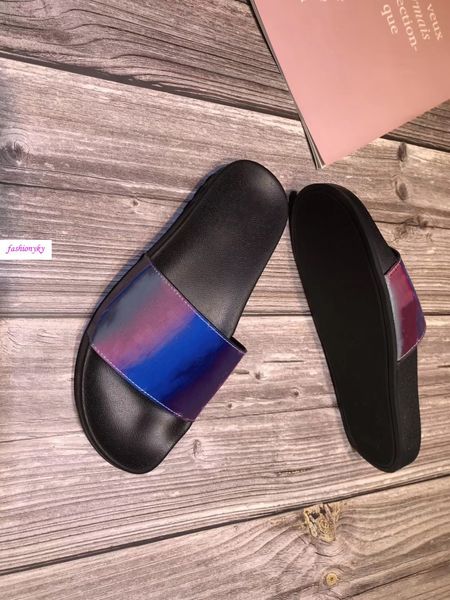 waterfront mule slippers flat designer shoes slippers flexible rubber lovers slipperswith box, Black
waterfront mule slippers flat designer shoes slippers flexible rubber lovers slipperswith box, Black