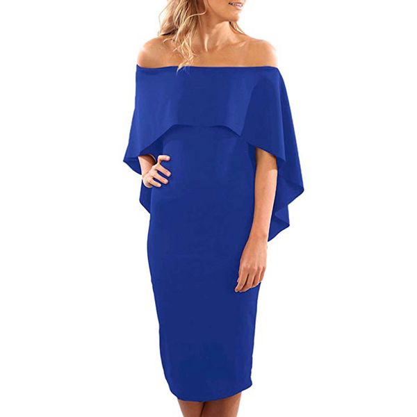 fashion summer dress female women flare cold off shoulder batwing cape party pencil dress ball gown elbise robe vestidos, Black;gray
fashion summer dress female women flare cold off shoulder batwing cape party pencil dress ball gown elbise robe vestidos, Black;gray