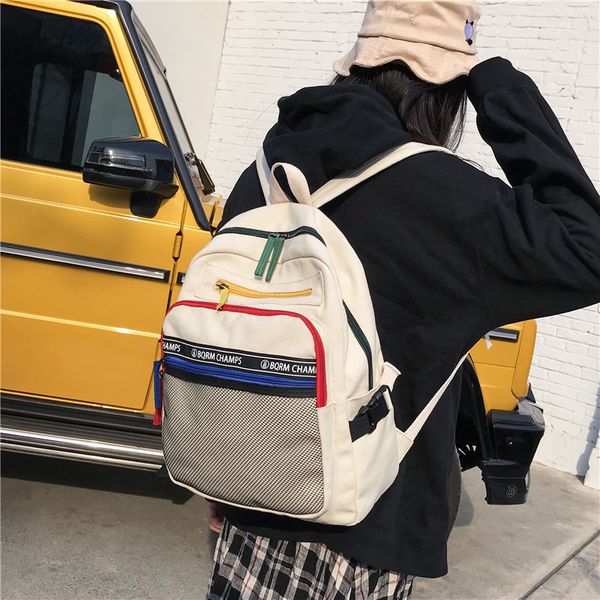 2020 fashion large capacity backpack simple casual campus new fashion student school bag outdoor travel backpack
2020 fashion large capacity backpack simple casual campus new fashion student school bag outdoor travel backpack