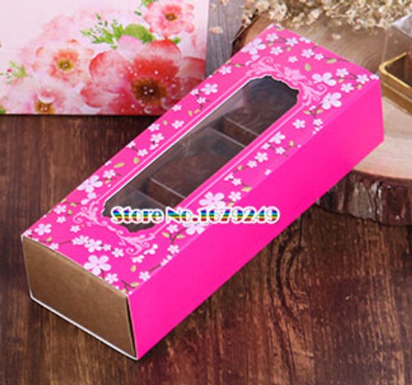 18.9*6.8*4.3cm romantic red flower cake box with open clear window, gift chocolate muffin biscuits box for cookie
18.9*6.8*4.3cm romantic red flower cake box with open clear window, gift chocolate muffin biscuits box for cookie