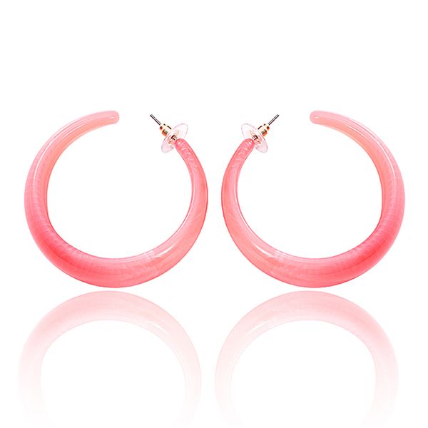 2020 trendy pink color resin earrings for women unique opening design acrylic hoop earrings casual huggie gifts brincos, Golden;silver
2020 trendy pink color resin earrings for women unique opening design acrylic hoop earrings casual huggie gifts brincos, Golden;silver