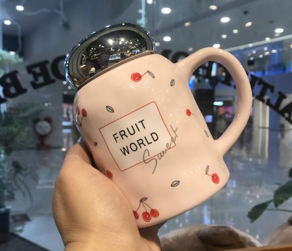 cute fruit mug with handgrip creative ceremic mug coffee milk water mug with plastic lid 450ml
cute fruit mug with handgrip creative ceremic mug coffee milk water mug with plastic lid 450ml