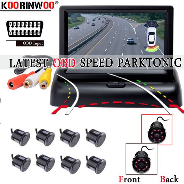 koorinwoo car parking sensors parktronic obd speed control front 4 probes camera dynamic moving screen folding rear view camera
koorinwoo car parking sensors parktronic obd speed control front 4 probes camera dynamic moving screen folding rear view camera