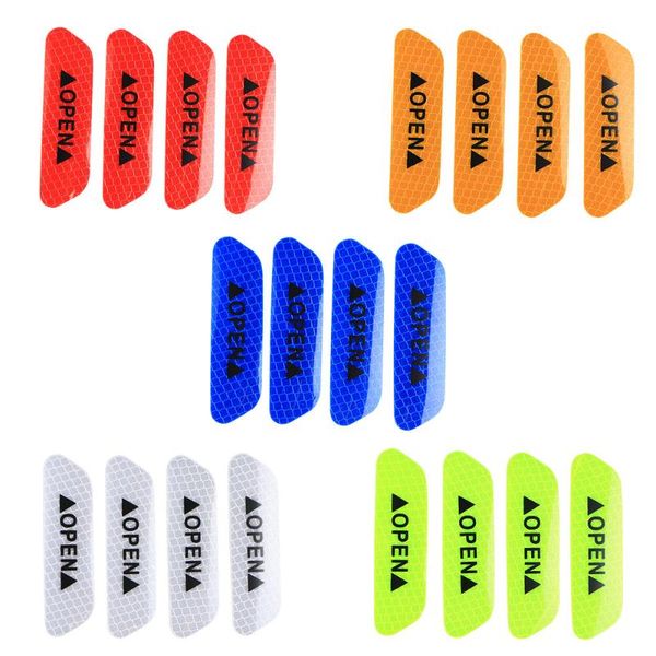 4pcs/set warning mark reflective tape car door stickers open sign safety reflective strips universal exterior accessories
4pcs/set warning mark reflective tape car door stickers open sign safety reflective strips universal exterior accessories
