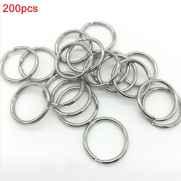 200pcs insert plated organizer metal hoop round removable keychain portable crafts key ring buckle gift durable multifunctional, Silver
200pcs insert plated organizer metal hoop round removable keychain portable crafts key ring buckle gift durable multifunctional, Silver