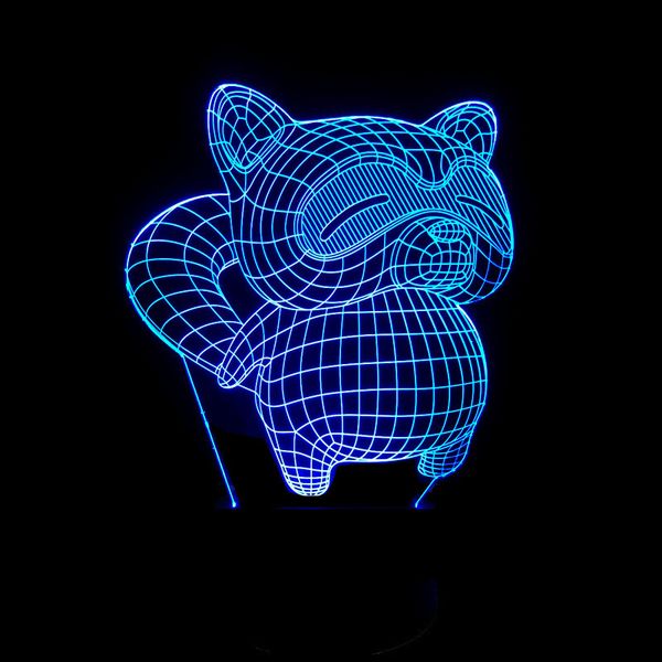 fox colorful 3d vision originality pull the cat small desk lamp small raccoon colorful gradual change color touch 3d small night-light
fox colorful 3d vision originality pull the cat small desk lamp small raccoon colorful gradual change color touch 3d small night-light