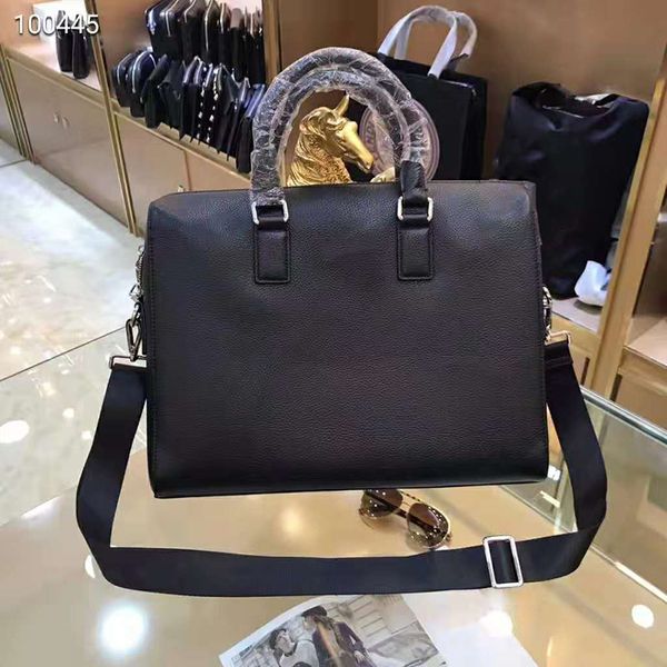 

Pink sugao GCUUC brand new Mens Briefcase Business Bags genuine Leather Mens Messenger Bag tote men Crossbody Bag Shoulder bag for work