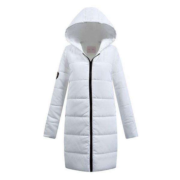 white simple winter warm plus size cotton padded jackets women coats casual slim thick hooded female overcoats long outwears, Black
white simple winter warm plus size cotton padded jackets women coats casual slim thick hooded female overcoats long outwears, Black