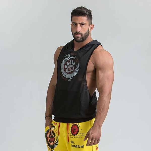 muscle fitness brothers new style summer men mesh жилет спорт quick-dry рукавов с капюшоном жилет запуск запуск трикотажные, Black;blue
muscle fitness brothers new style summer men mesh жилет спорт quick-dry рукавов с капюшоном жилет запуск запуск трикотажные, Black;blue