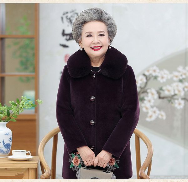 fur coat winter and fall 2019 new fashion middle aged women's clothes, Black
fur coat winter and fall 2019 new fashion middle aged women's clothes, Black