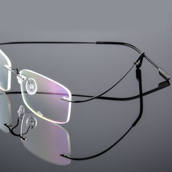 superelastic steel wire frameless glasses frame ultra-light fashion rimless memory titanium eyeglasses frames optical frames, Silver
superelastic steel wire frameless glasses frame ultra-light fashion rimless memory titanium eyeglasses frames optical frames, Silver