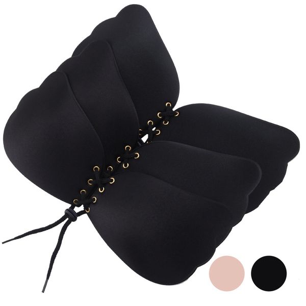 new bra women self adhesive strapless bandage stick gel silicone push up invisible bra seamless intimates bras, Red;black
new bra women self adhesive strapless bandage stick gel silicone push up invisible bra seamless intimates bras, Red;black