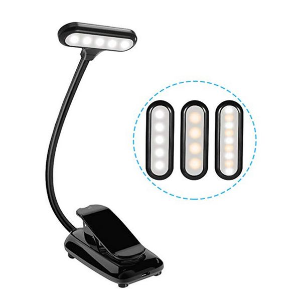 usb charging eye protection reading lamp led book clip lamp portable dimmable clip book light 1 pc 10114 
usb charging eye protection reading lamp led book clip lamp portable dimmable clip book light 1 pc 10114