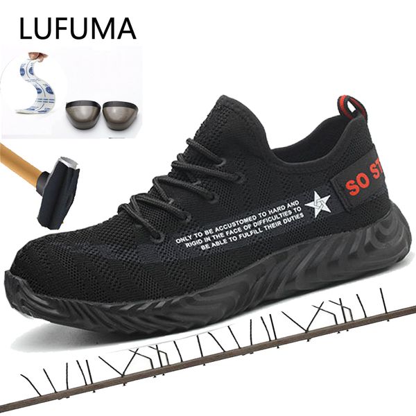 lufuma brand steel toecap men women work boots plus size 35-46 summer casual lightweight safety male female shoes 122, Black
lufuma brand steel toecap men women work boots plus size 35-46 summer casual lightweight safety male female shoes 122, Black
