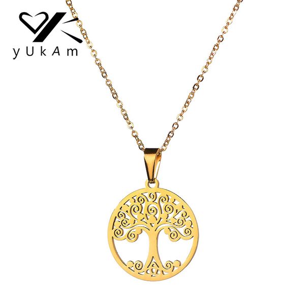 yukam gold stainless steel hollow irish knot family tree of life pendant necklace for women love tree coin disc necklace jewelry, Silver
yukam gold stainless steel hollow irish knot family tree of life pendant necklace for women love tree coin disc necklace jewelry, Silver