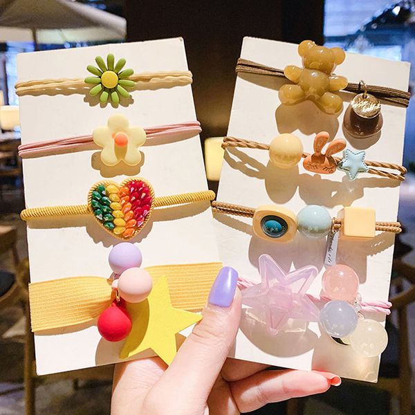multi-style korean simple cute cartoon dinosaur colorful flower rubber band sweet girl children ponytail hair accessories set, Slivery;white
multi-style korean simple cute cartoon dinosaur colorful flower rubber band sweet girl children ponytail hair accessories set, Slivery;white