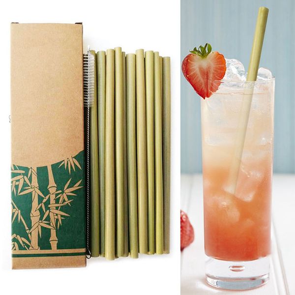 10pcs/set bamboo drinking straws with clean brush reusable eco-friendly party kitchen wedding bar tool drop shipping wholesale
10pcs/set bamboo drinking straws with clean brush reusable eco-friendly party kitchen wedding bar tool drop shipping wholesale