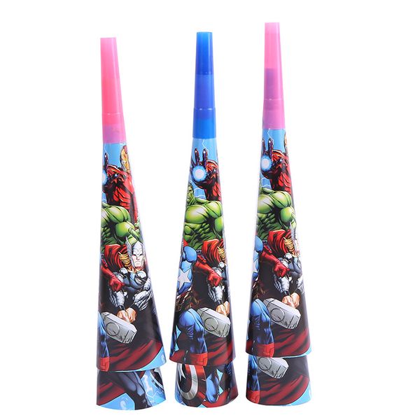 6pcs the trumpet party blow out horn theme party noise maker for kids boy girl birthday decoration
6pcs the trumpet party blow out horn theme party noise maker for kids boy girl birthday decoration