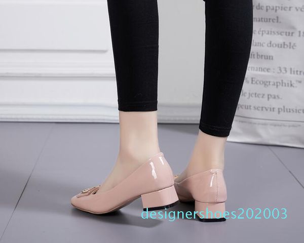 new styles women metal button kitten heel dress shoes bright leather wedding female high-heeled thick heel platform round toe fashion, Black
new styles women metal button kitten heel dress shoes bright leather wedding female high-heeled thick heel platform round toe fashion, Black