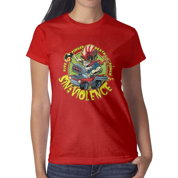five finger death punch sin&violence red womens t shirt,shirts,t shirts,tee shirts printing graphic superhero friends classic t shirt, White 
five finger death punch sin&violence red womens t shirt,shirts,t shirts,tee shirts printing graphic superhero friends classic t shirt, White