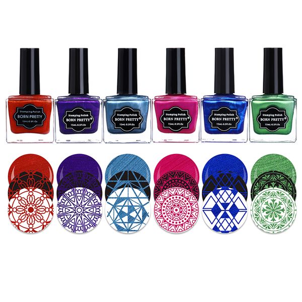 born pretty 6 bottles shimmer nail stamping polish set 15ml sweet color nail art manicure lacquer art decoration varnish
born pretty 6 bottles shimmer nail stamping polish set 15ml sweet color nail art manicure lacquer art decoration varnish