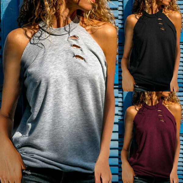 women's o-neck tank sleeveless plain running t shirts summer sport female hole loose solid vest, Black;blue
women's o-neck tank sleeveless plain running t shirts summer sport female hole loose solid vest, Black;blue
