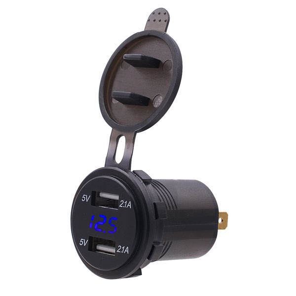 usb charger 4.2a dual port with voltmeter led digital display waterproof for car boat motorcycle csl88
usb charger 4.2a dual port with voltmeter led digital display waterproof for car boat motorcycle csl88