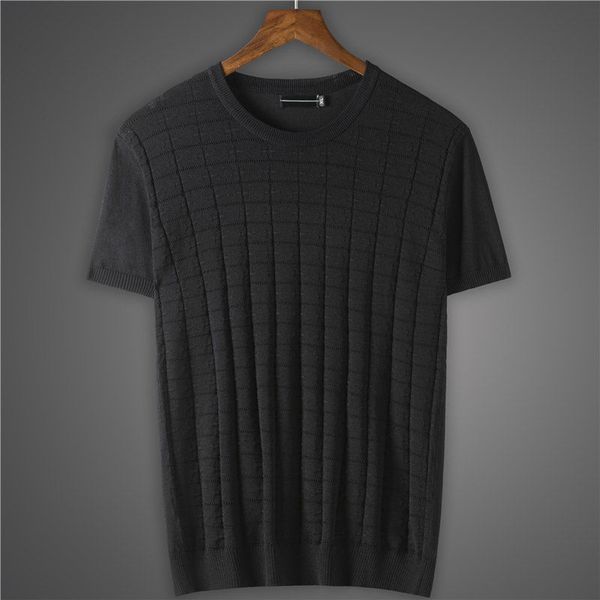 2020 brand new summer mens ice silk knitsweaters pure color short slim solid sleeves o neck mens brand t-shirt l19, White;black
2020 brand new summer mens ice silk knitsweaters pure color short slim solid sleeves o neck mens brand t-shirt l19, White;black