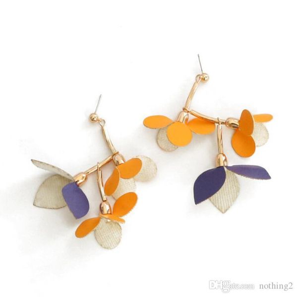designer jewelry pu leather earrings flowers chram earrings contrast color earrings for women of shipping, Golden
designer jewelry pu leather earrings flowers chram earrings contrast color earrings for women of shipping, Golden
