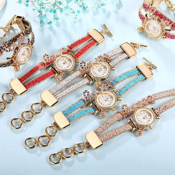 2019 fashion simple casual women rhinestone faux leather strap quartz analog wristwatch bracelet ladies watches ladies dress wat, Slivery;brown
2019 fashion simple casual women rhinestone faux leather strap quartz analog wristwatch bracelet ladies watches ladies dress wat, Slivery;brown