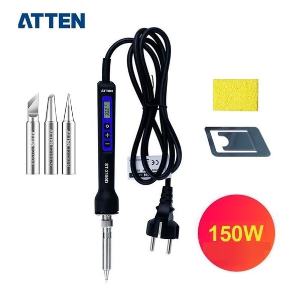 atten adjustable temperature electric soldering iron portable digital solder station lcd display auto sleep esd st-2080d
atten adjustable temperature electric soldering iron portable digital solder station lcd display auto sleep esd st-2080d