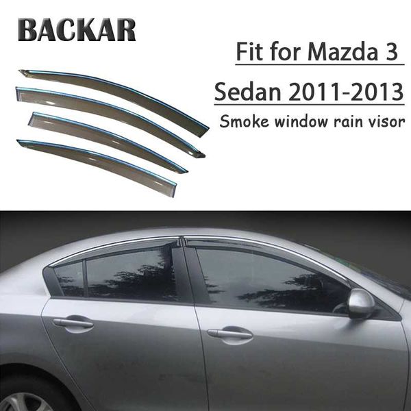 backar 4pcs auto car windows rain wind sun shield deflector visor trim for mazda 3 sedan 2011 2012 2013 accessories all weather
backar 4pcs auto car windows rain wind sun shield deflector visor trim for mazda 3 sedan 2011 2012 2013 accessories all weather