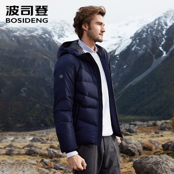bosideng winter down jackets for men down coat new outwear hooded hat short basic solid color b80131107, Black
bosideng winter down jackets for men down coat new outwear hooded hat short basic solid color b80131107, Black