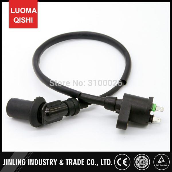 135 degree 460mm ignition coil fit for gy6 125cc 150cc 200cc atv utv go kart snow mobile scooter motorcycle parts
135 degree 460mm ignition coil fit for gy6 125cc 150cc 200cc atv utv go kart snow mobile scooter motorcycle parts