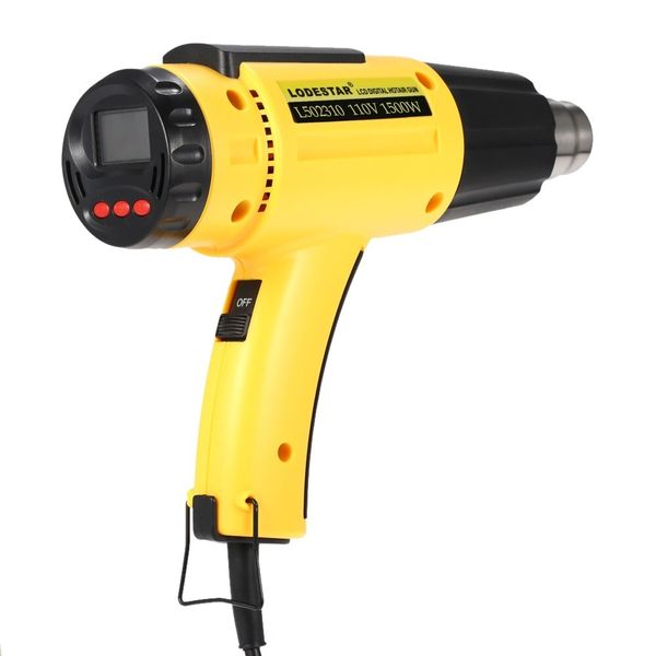 electric air gun digital temperature-controlled heat gun adjustable tools set with nozzle 1500w ac110v lodestar
electric air gun digital temperature-controlled heat gun adjustable tools set with nozzle 1500w ac110v lodestar