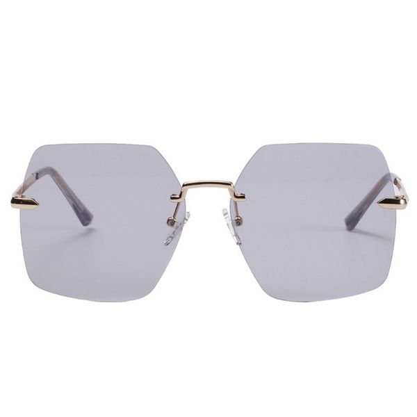 women's rimless oval eyewear fashion style square popular glasses semi metal retro sunglasses new mirror alloy weixinbuy, Blue
women's rimless oval eyewear fashion style square popular glasses semi metal retro sunglasses new mirror alloy weixinbuy, Blue