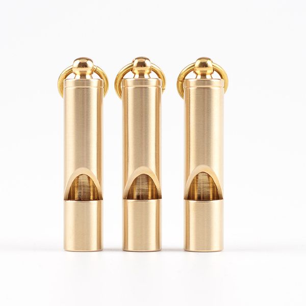 10mm solid brass edc emergency safety & survival aid whistle keychain for camping hiking camping outdoor water sport rescue survival gadgets
10mm solid brass edc emergency safety & survival aid whistle keychain for camping hiking camping outdoor water sport rescue survival gadgets