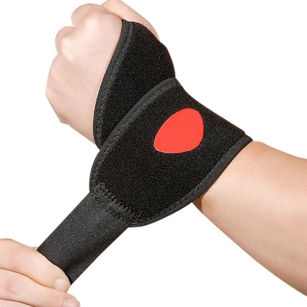 adjustable breathable forearm wrap belt hand strap protector fitness weightlifting wristband support thumb loop elastic, Black;red
adjustable breathable forearm wrap belt hand strap protector fitness weightlifting wristband support thumb loop elastic, Black;red
