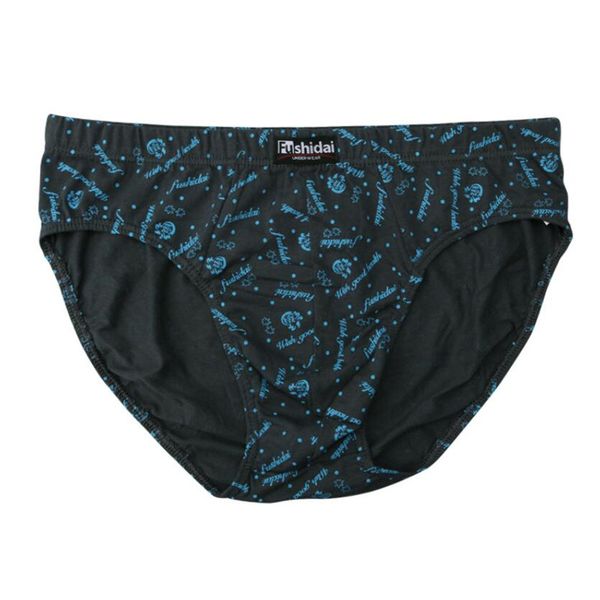 men's underwear briefs shorts comfortable cotton print men brief plus size underwear, Black;white
men's underwear briefs shorts comfortable cotton print men brief plus size underwear, Black;white